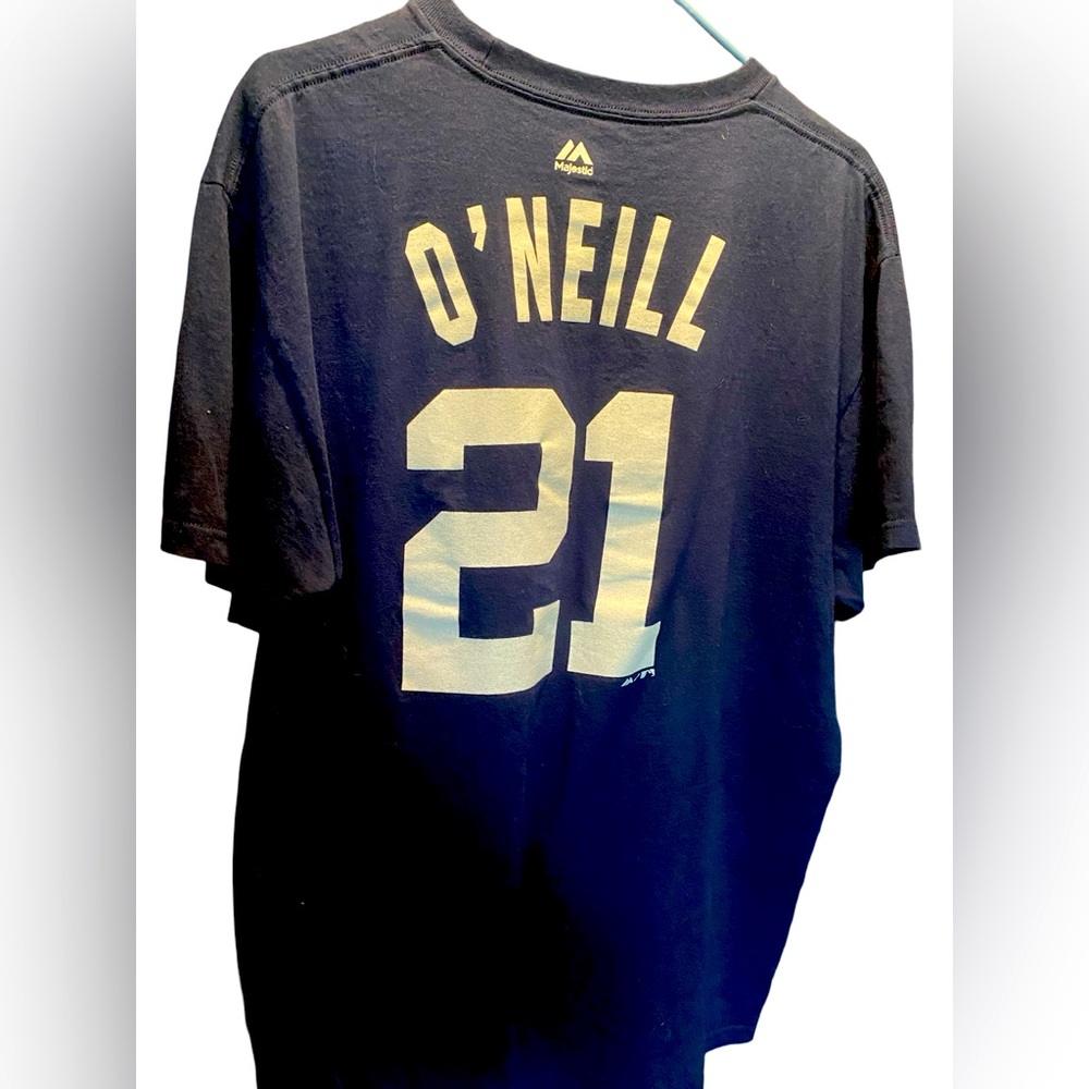 New York Yankees Paul O’Neill Navy Players T-Shirt Size Large